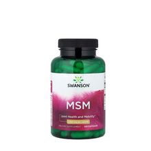 Свансон (Swanson) МСМ Метилсульфонілметан 1000 мг 120 штук (MSM Methylsulfonylmethane) капсули